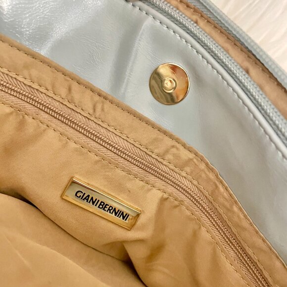 Giani Bernini Glazed Leather Classic Shoulder bag - Picture 5 of 10